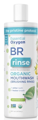 Image of BR Organic Mouthwash (Brushing Rinse) Peppermint