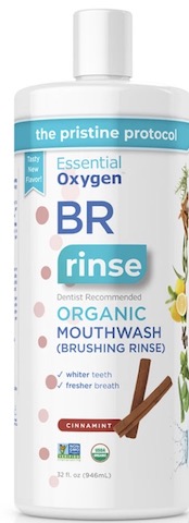 Image of BR Organic Mouthwash (Brushing Rinse) Cinnamint