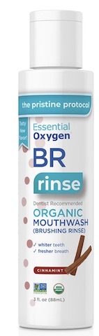 Image of BR Organic Mouthwash (Brushing Rinse) Cinnamint