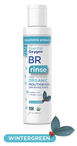 Image of BR Organic Mouthwash (Brushing Rinse) Wintergreen