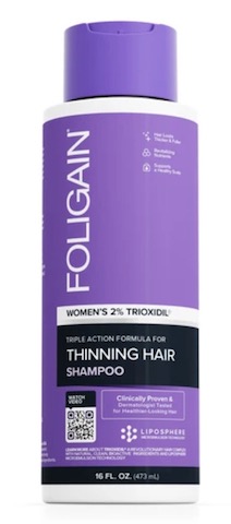 Image of FOLIGAIN Women's Shampoo Triple Action Formula for Thinning Hair