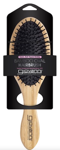 Image of Hair Brush Bamboo Oval