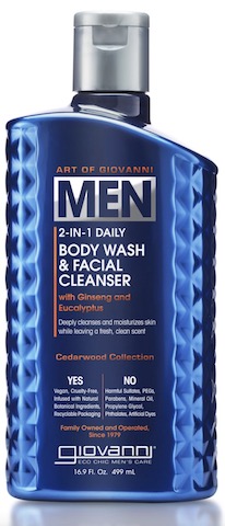 Image of Eco Chic MEN Body Wash & Facial Cleanser 2-in-1