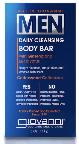 Image of Eco Chic MEN Body Bar Daily Cleansing