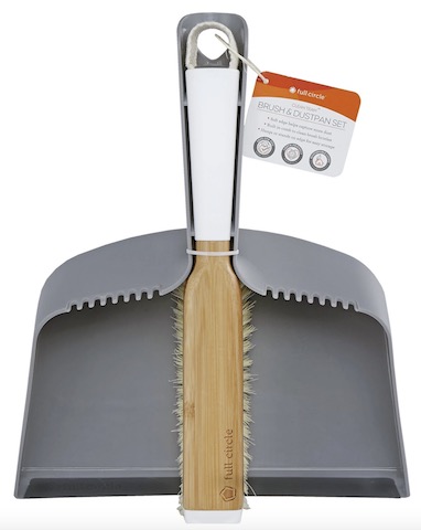 Image of CLEAN TEAM Brush & Dustpan Set (color may vary)