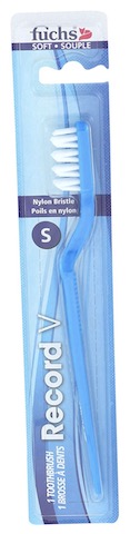 Image of Toothbrush Record V Nylon Bristles Soft (color may vary)