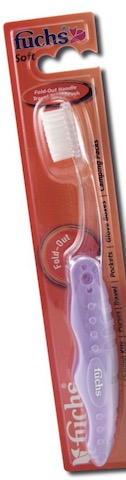Image of Toothbrush Travel Fold Out Handle Soft (colors may vary)