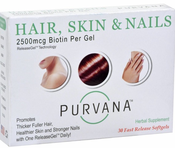 Image of PURVANA Hair, Skin & Nails Softgel