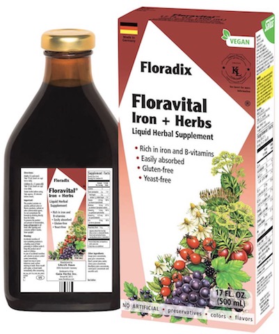 Image of Floravital Iron + Herbs Liquid