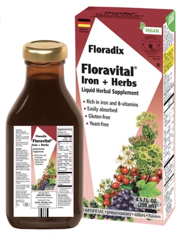 Image of Floravital Iron + Herbs Liquid