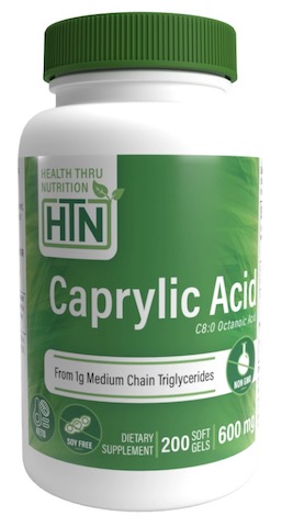 Image of Caprylic Acid 600 mg