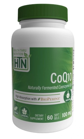 Image of CoQ10 100 mg with Bioperine