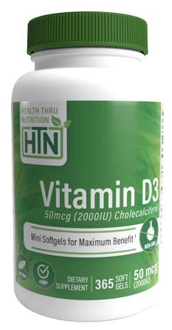 Image of Vitamin D3 50 mcg (2000 IU)