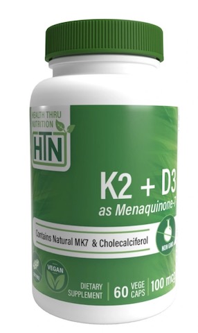 Image of Vitamin K2 & D3 100/25 mcg