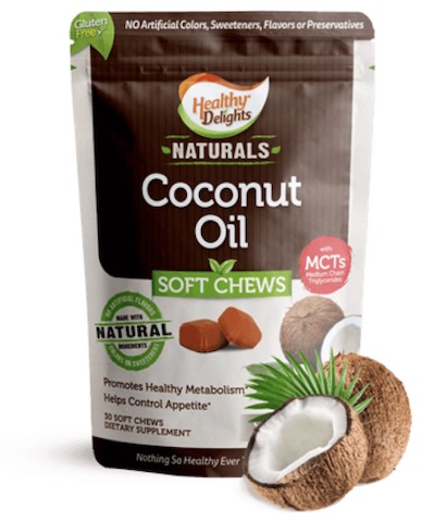 Image of Coconut Oil 500 mg Soft Chews Coconut Caramel