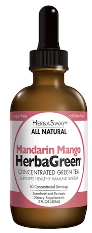 Image of HerbaGreen Tea Liquid Mandarin Mango
