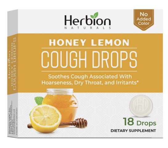 Image of Cough Drops Blister Pack Honey Lemon