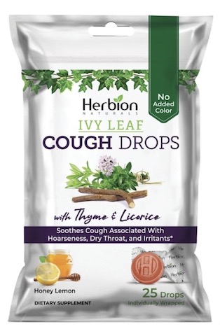 Image of Cough Drops Bag Ivy Leaf