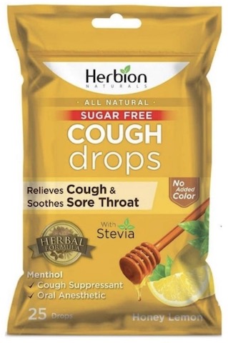 Image of Cough Drops Bag Sugar Free Honey Lemon