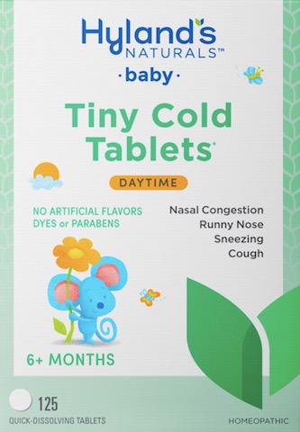 Image of Baby Tiny Cold Tablets Daytime