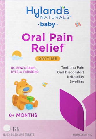 Image of Baby Oral Pain Relief Tablets Daytime