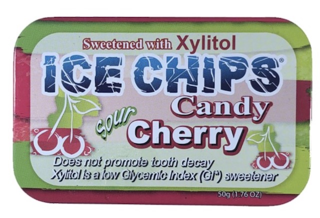 Image of Ice Chips Candy Sour Cherry