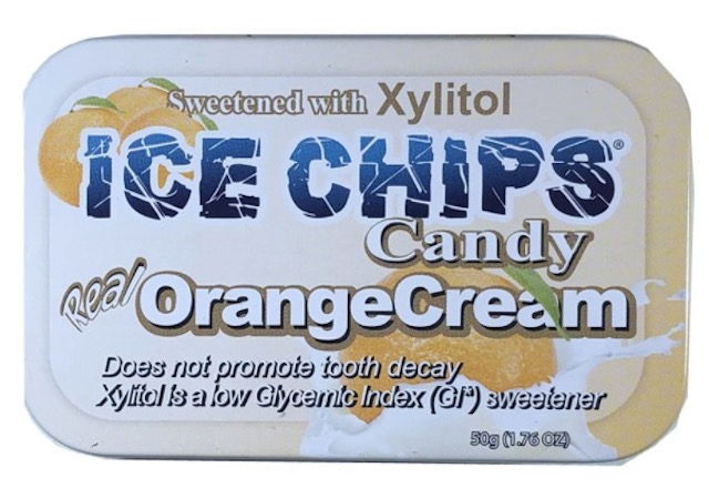 Image of Ice Chips Candy Orange Cream