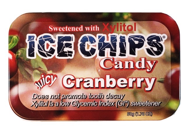 Image of Ice Chips Candy Cranberry