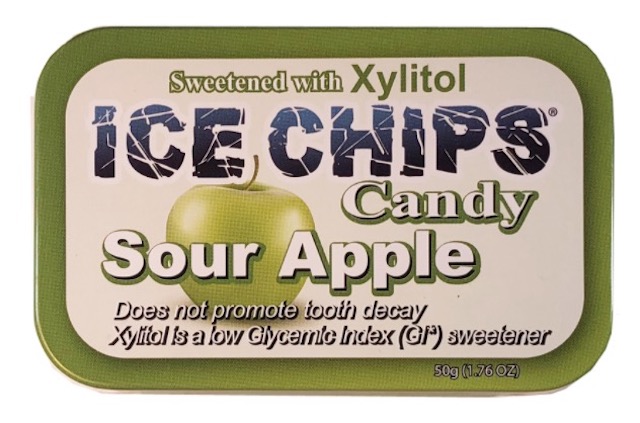 Image of Ice Chips Candy Sour Apple