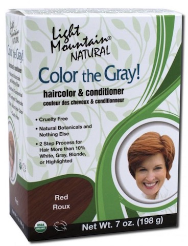 Image of Color The Gray Haircolor Red