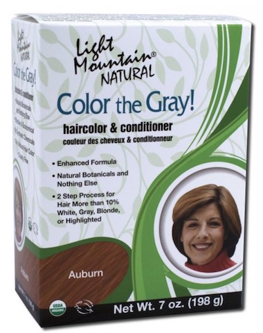 Image of Color The Gray Haircolor Auburn