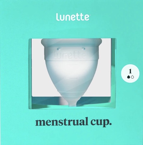 Image of Menstrual Cup Clear Model 1