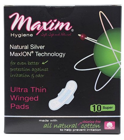 Image of Pads Winged Maxion Ultra Thin Super Nighttime