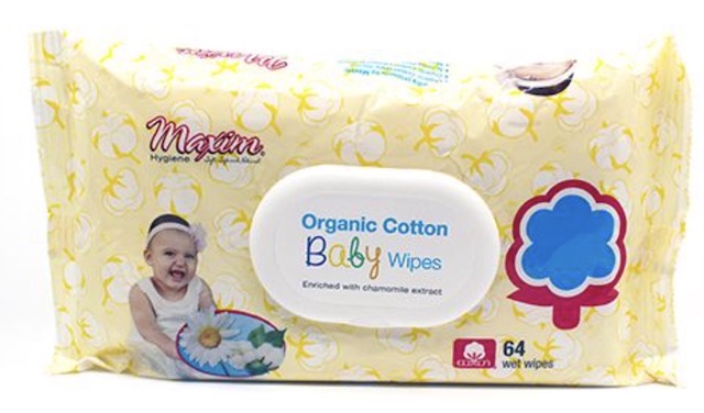 Image of Baby Wipes Organic Cotton