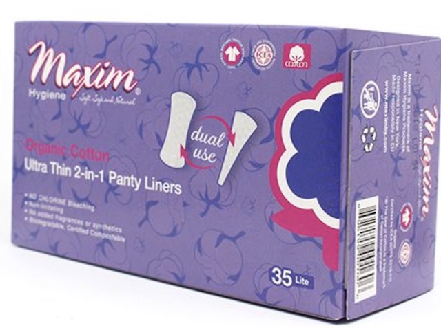 Image of Panty Liners Organic Cotton Ultra Thin 2-in-1 Lite