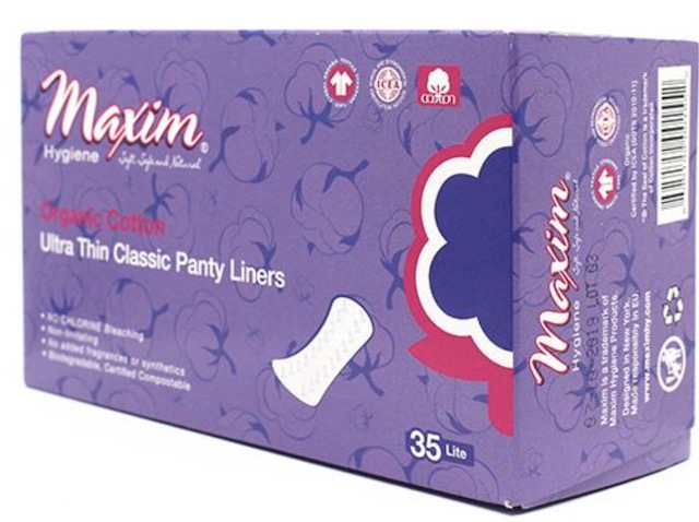 Image of Panty Liners Organic Cotton Ultra Thin Classic Lite