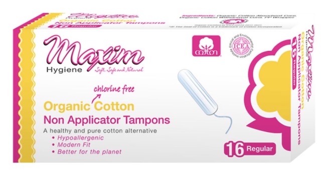 Image of Tampons Organic Cotton Non Applicator Regular