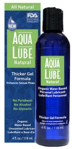 Image of Aqua Lube Natural Personal Lubricant Thicker Gel