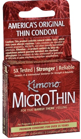 Image of Kimono Latex Condom MicroThin