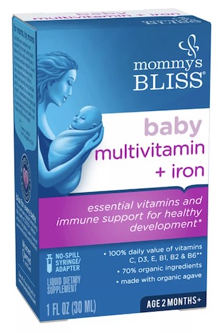 Image of Baby Multivitamin + Iron Drops (2 Months+)