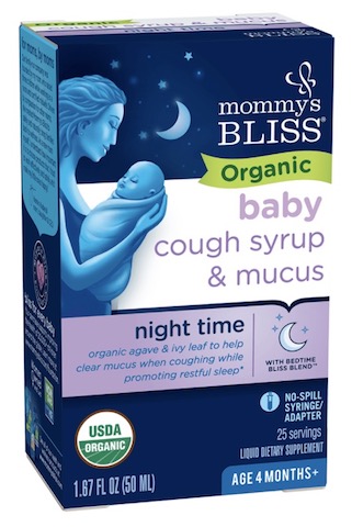 Image of Baby Cough Syrup & Mucus Nighttime Organic (4 months +)