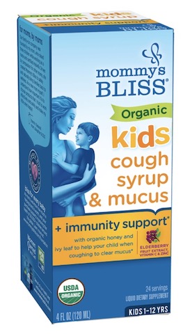 Image of Kids Cough Syrup & Mucus Organic (1 -12 Years)