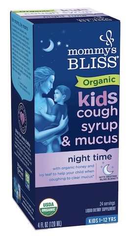 Image of Kids Cough Syrup & Mucus Night Time Organic (1 -12 Years)