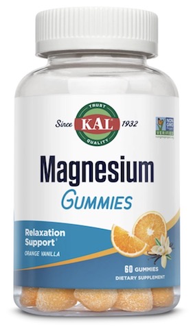 Image of Magnesium Gummies (Citrate 83 mg) Orange Vanilla