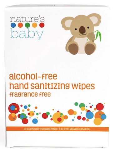 Image of Hand Sanitizing Wipes Alcohol-Free Fragrance Free