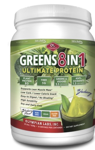 Image of Greens 8 in 1 Ultimate Protein Blueberry