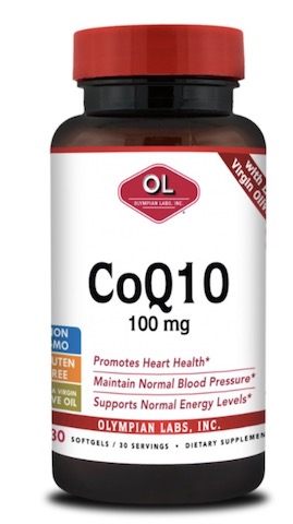 Image of CoQ10 100 mg with Olive Leaf Extract