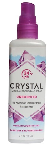Image of Crystal Mineral Body Deodorant Spray Unscented