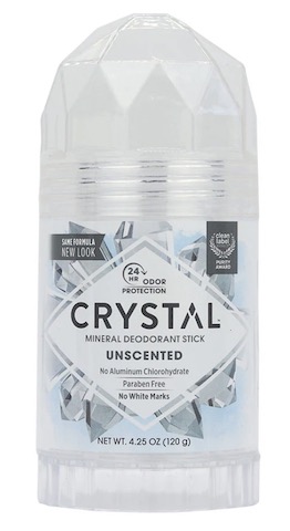 Image of Crystal Mineral Deodorant Stone Solid Stick Unscented