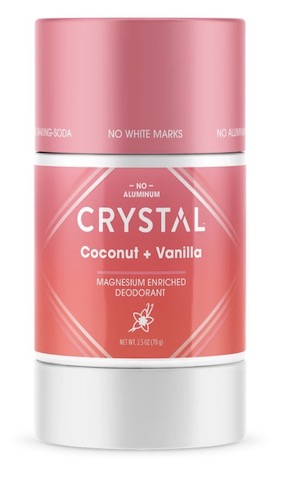 Image of Crystal Magnesium Enriched Deodorant Stick Coconut + Vanilla